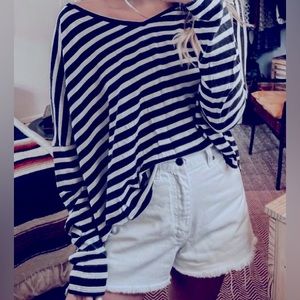 Black & white long sleeve